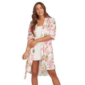 SHOW Me Your Mumu Floral Kimono Robe